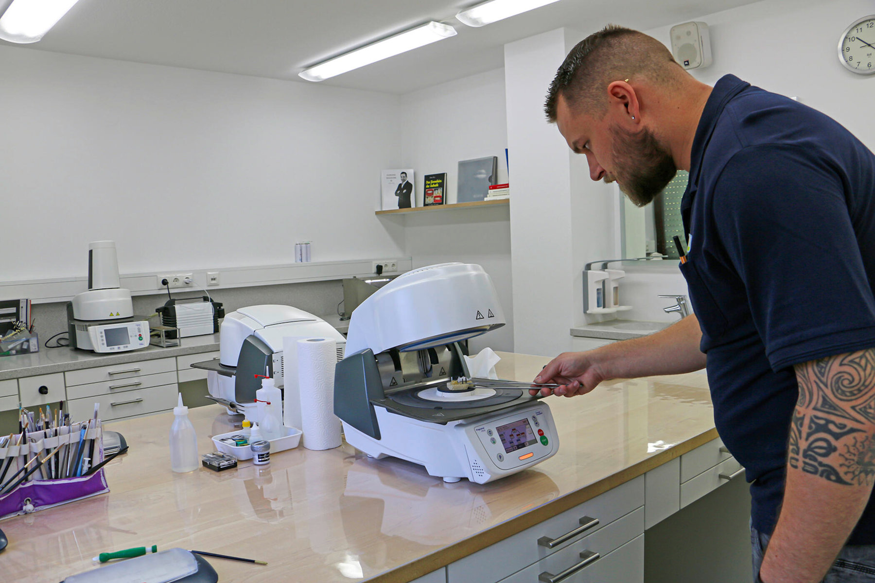 Keramikraum der Firma Strobel Dental-Technik